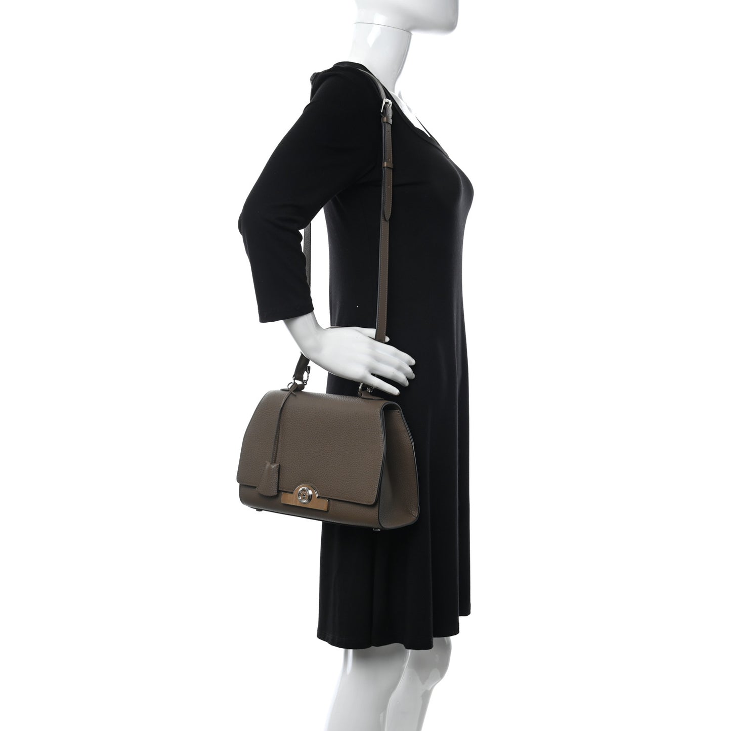 Taurillon Blush Rejane PM Taupe