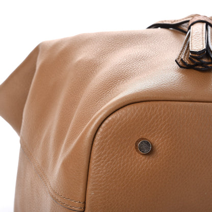 Burberry Grainy Calfskin Large Ashby Hobo Sand 11 of 15