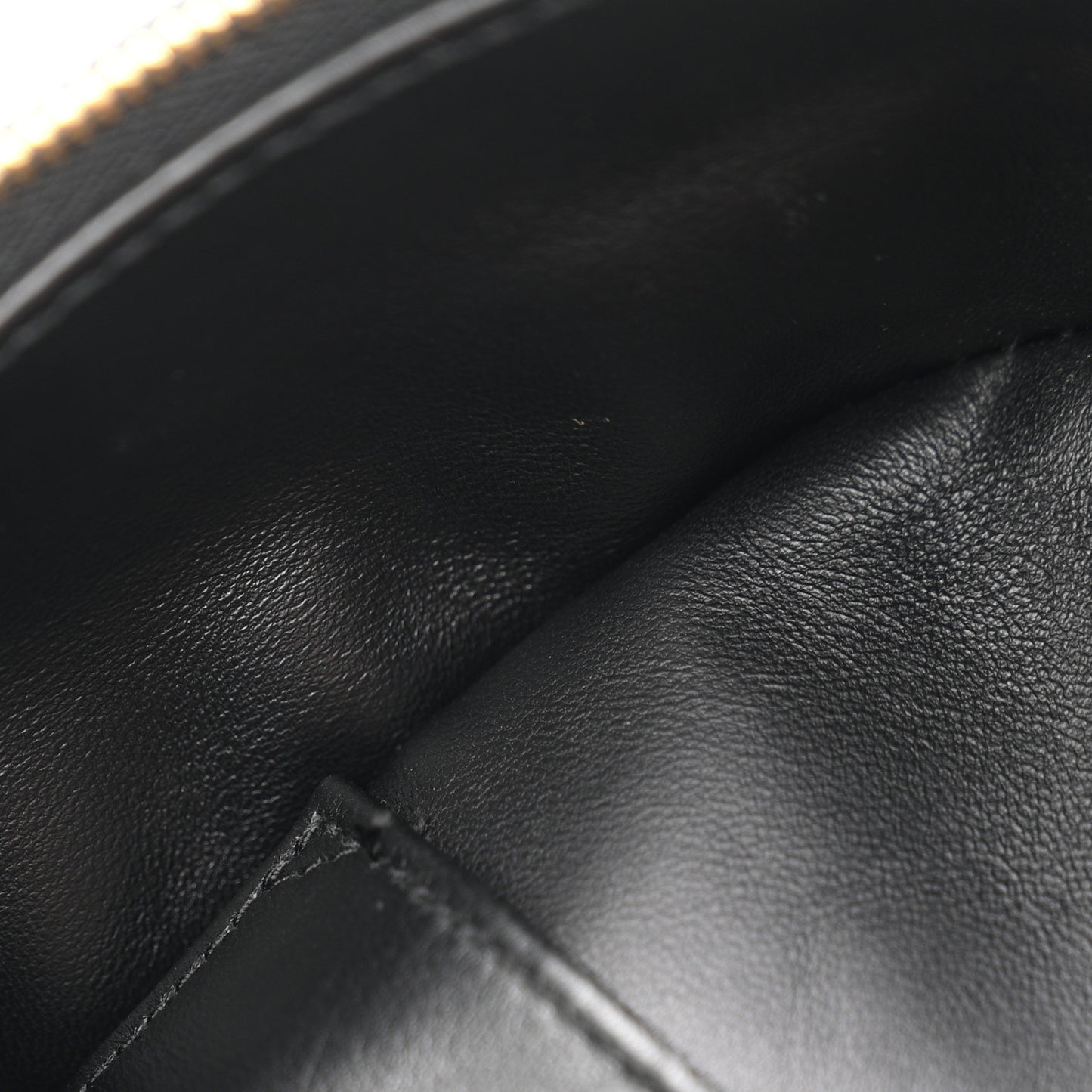Lambskin Cannage Mini Backpack Black