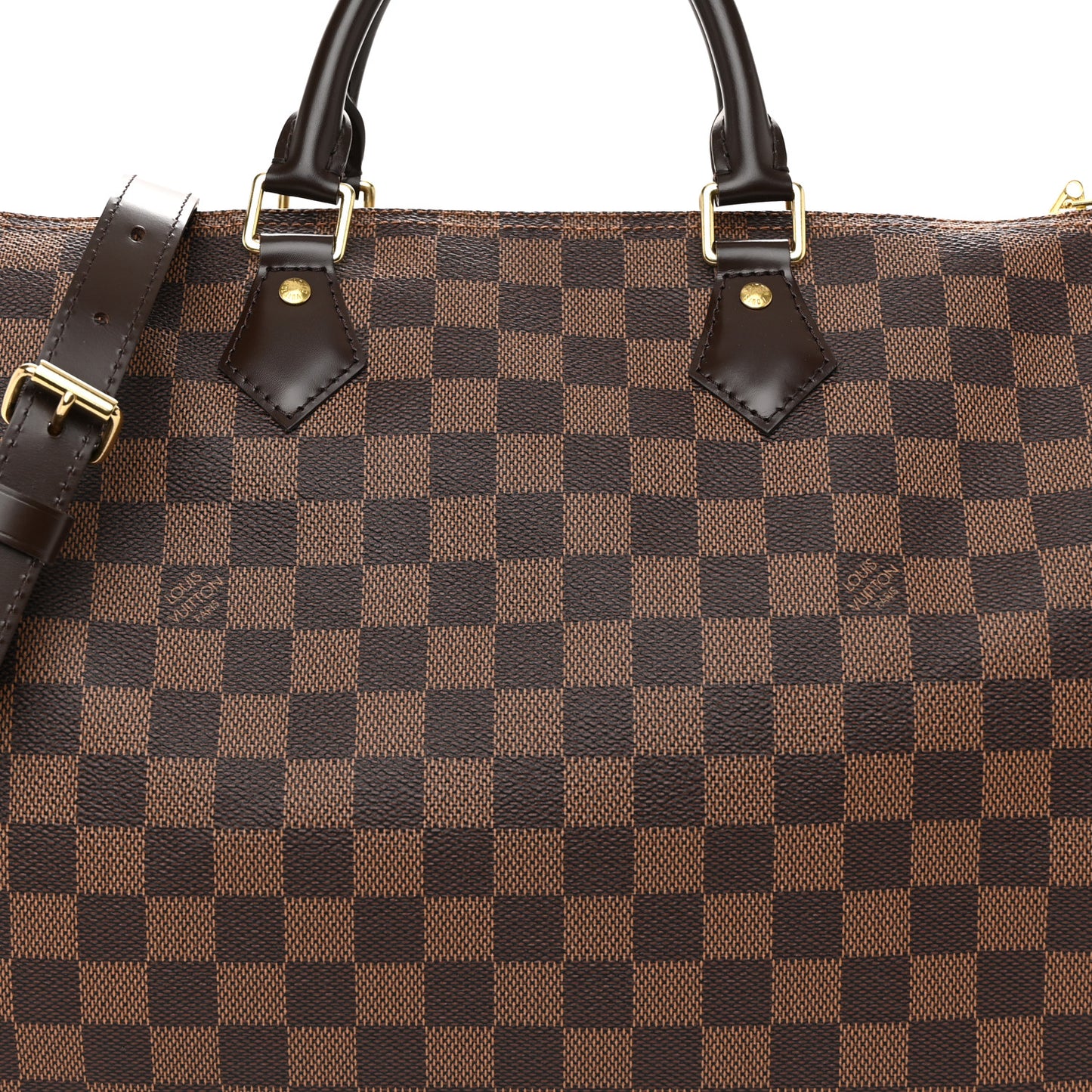 Damier Ebene Speedy Bandouliere 35