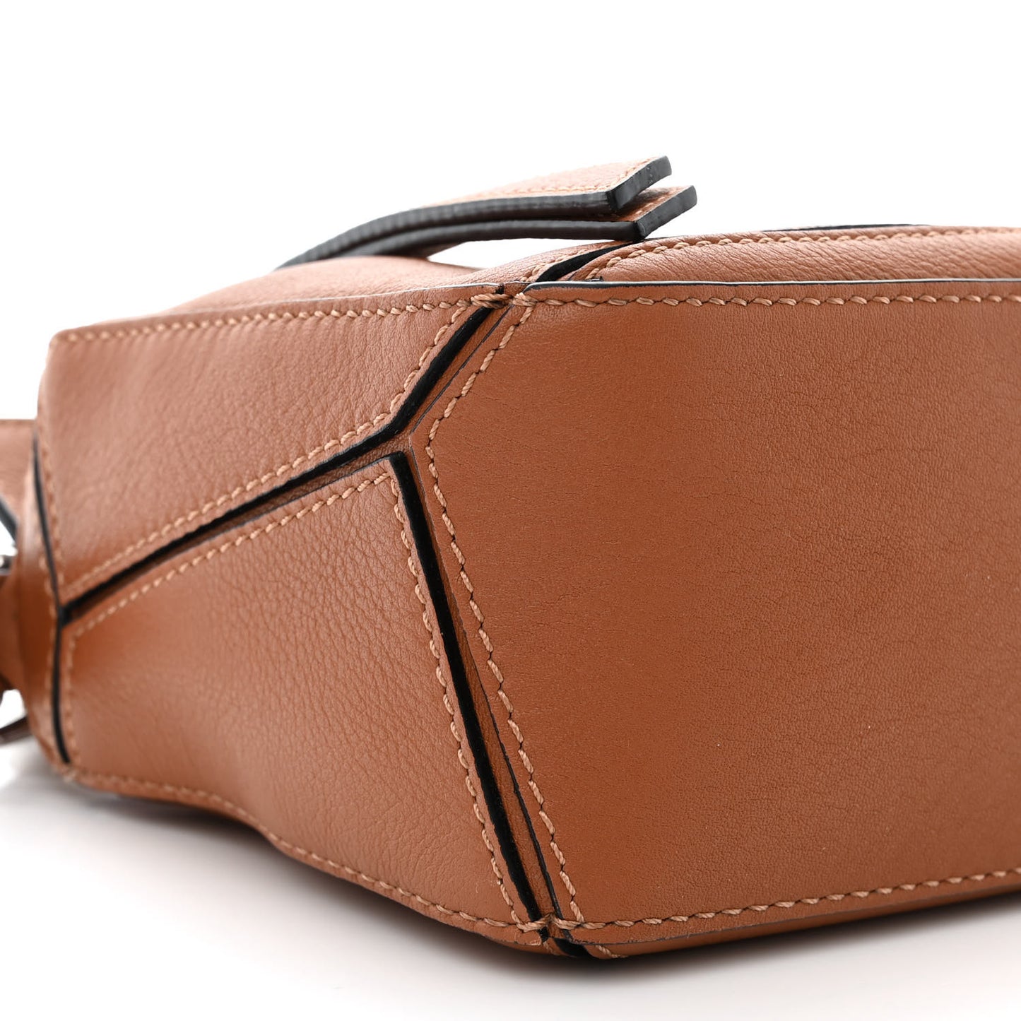 Calfskin Mini Puzzle Bag Tan