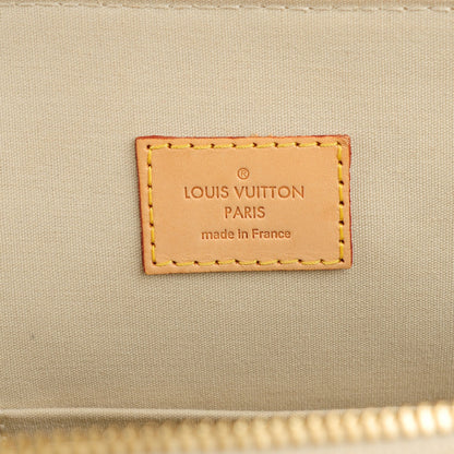 Louis Vuitton Vernis Alma MM Blanc Corail 6 of 8