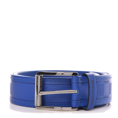 Louis Vuitton Damier Infini Calfskin 40mm Belt 95 38 Neptune 1 of 7