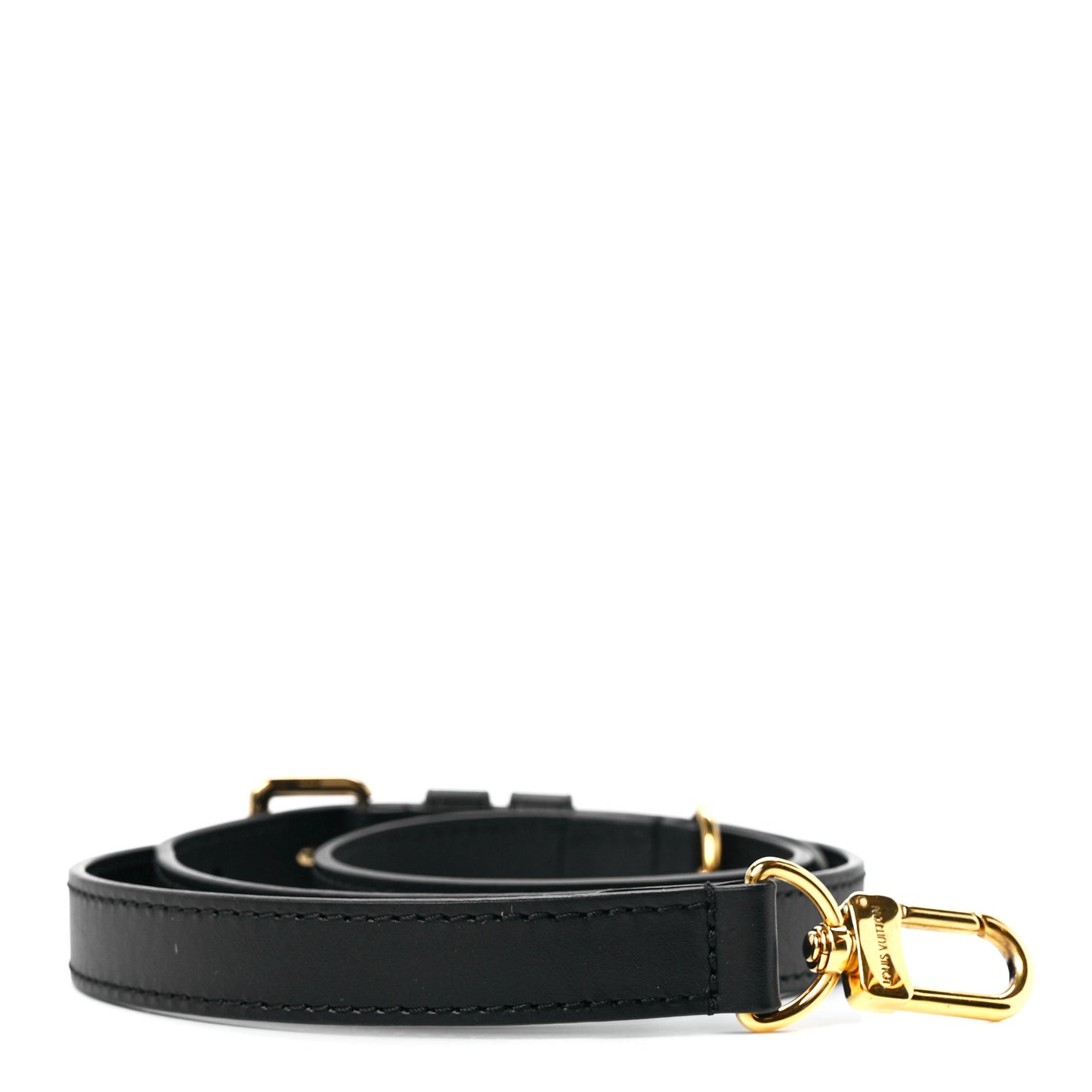 Calfskin 16mm Adjustable Shoulder Strap Black