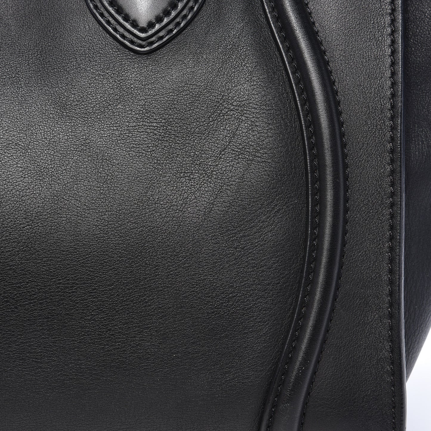 Smooth Calfskin Mini Luggage Black