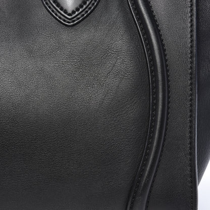 Celine Smooth Calfskin Mini Luggage Black 14 of 17