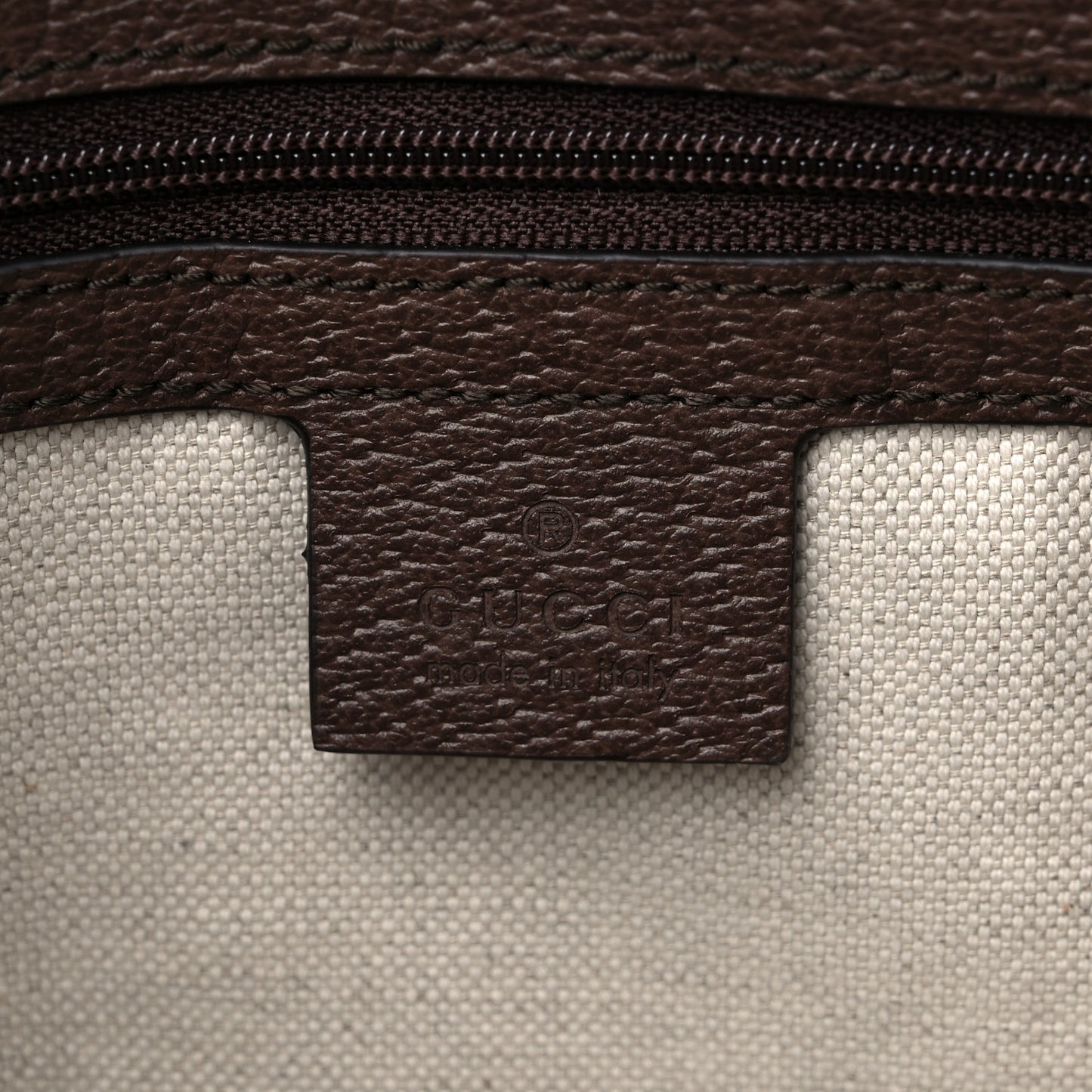 GG Supreme Monogram Web Ophidia GG Toiletry Case Beige New Acero