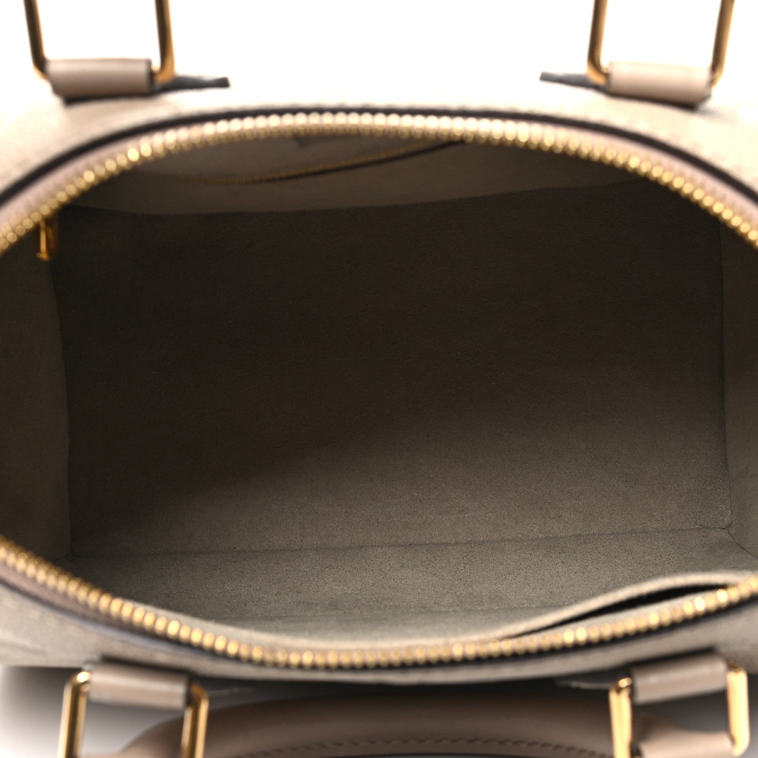 Louis Vuitton Empreinte Monogram Giant Speedy Bandouliere 25 Tourterelle 5 of 12