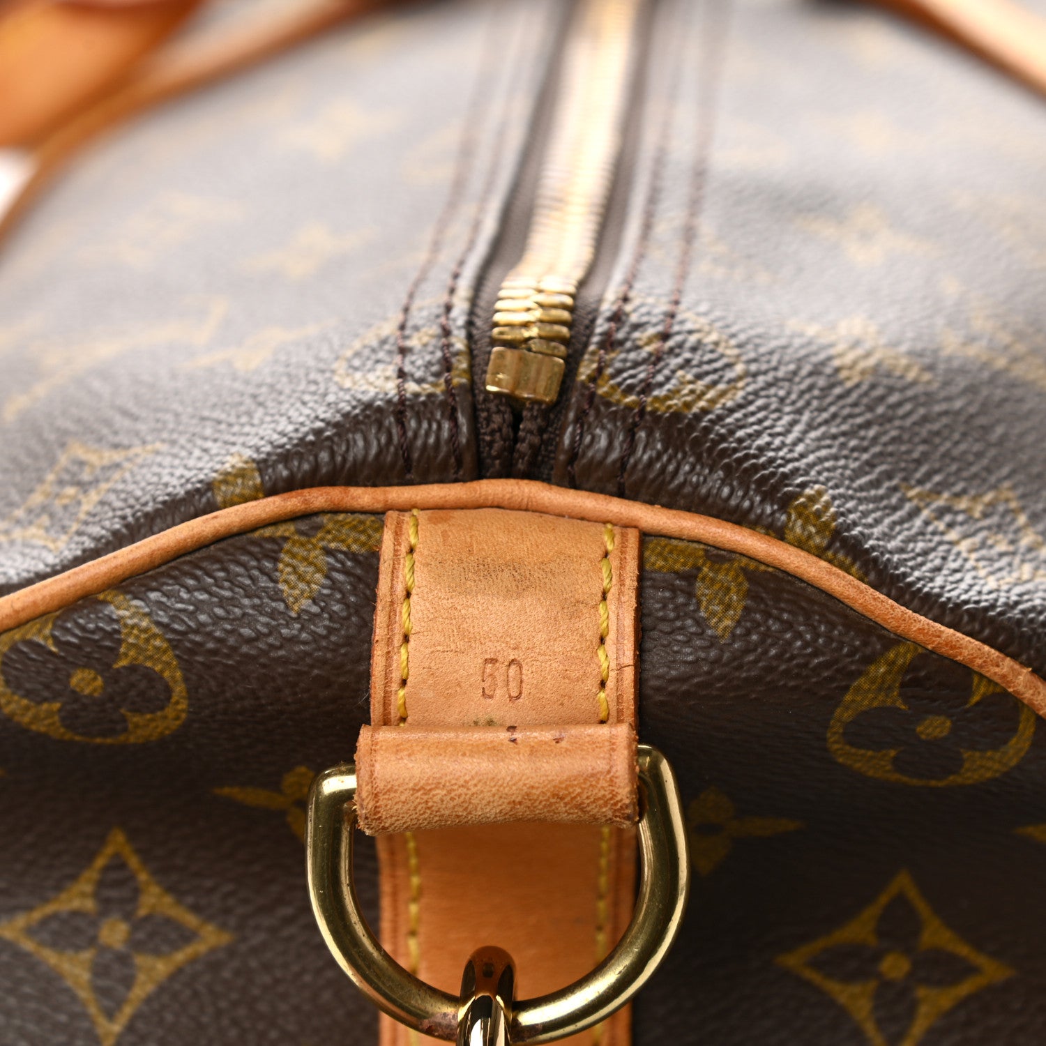 Louis Vuitton Monogram Keepall Bandouliere 50 8 of 22