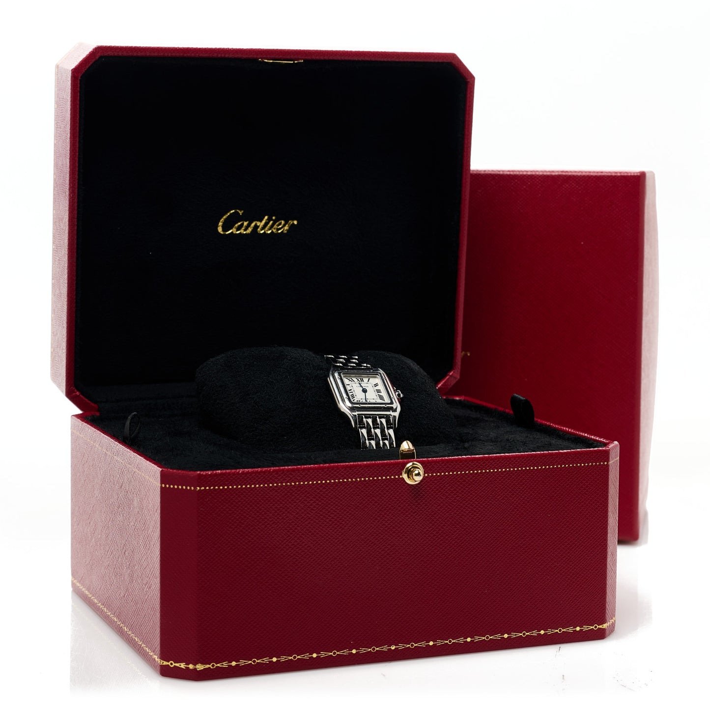 Stainless Steel 22mm Panthere Quartz Watch