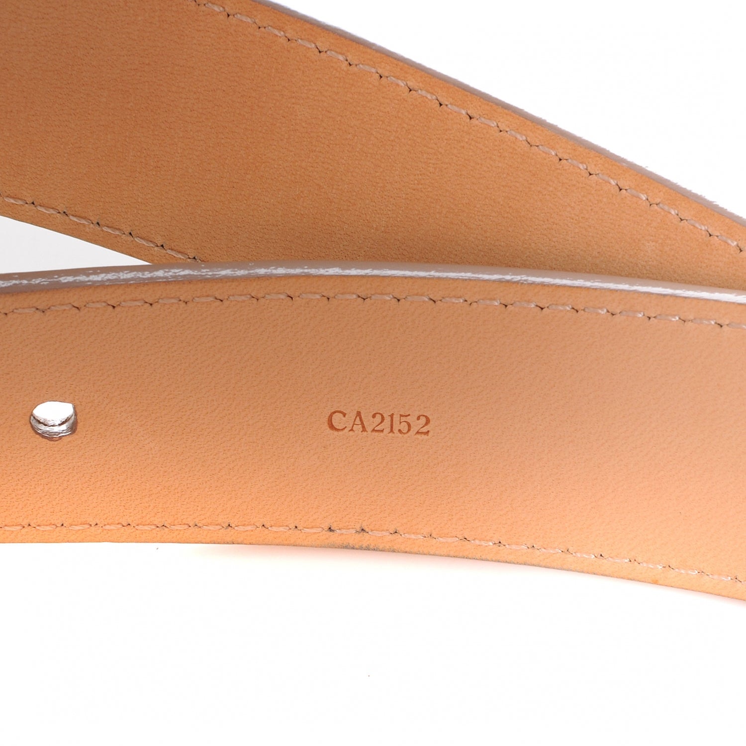 Louis Vuitton Vernis Belt 80 32 Beige Poudre 5 of 6