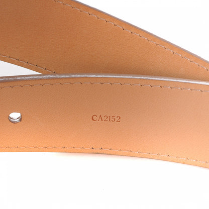 Louis Vuitton Vernis Belt 80 32 Beige Poudre 5 of 6