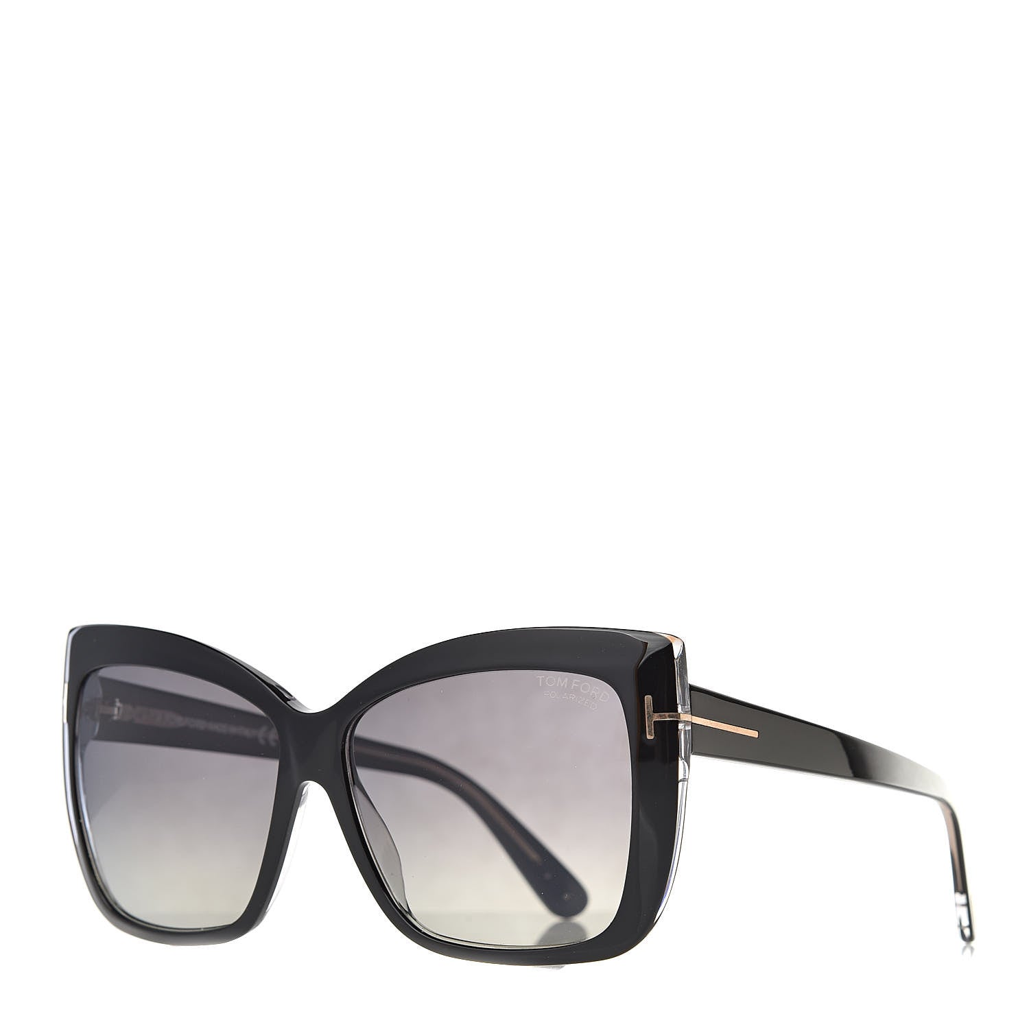 Tom Ford Irina Sunglasses TF390 Black 1 of 8