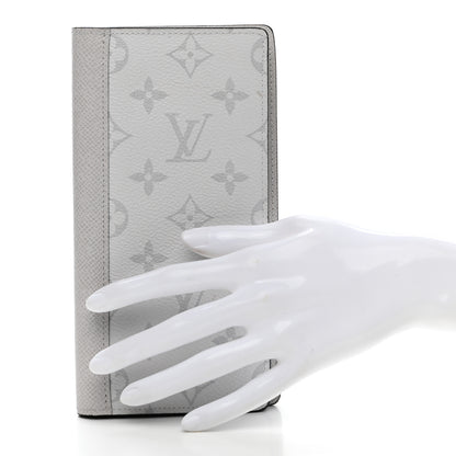 Louis Vuitton Taigarama Brazza Wallet NM Antarctica 2 of 7