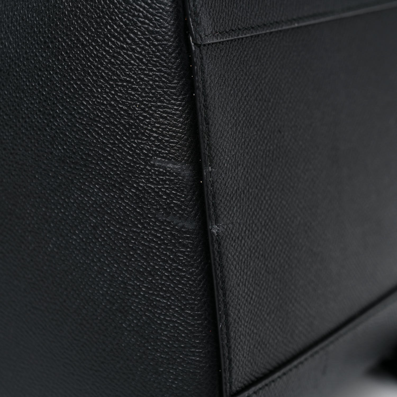 Balenciaga Grained Calfskin Medium Ville Bowling Bag Black 14 of 18