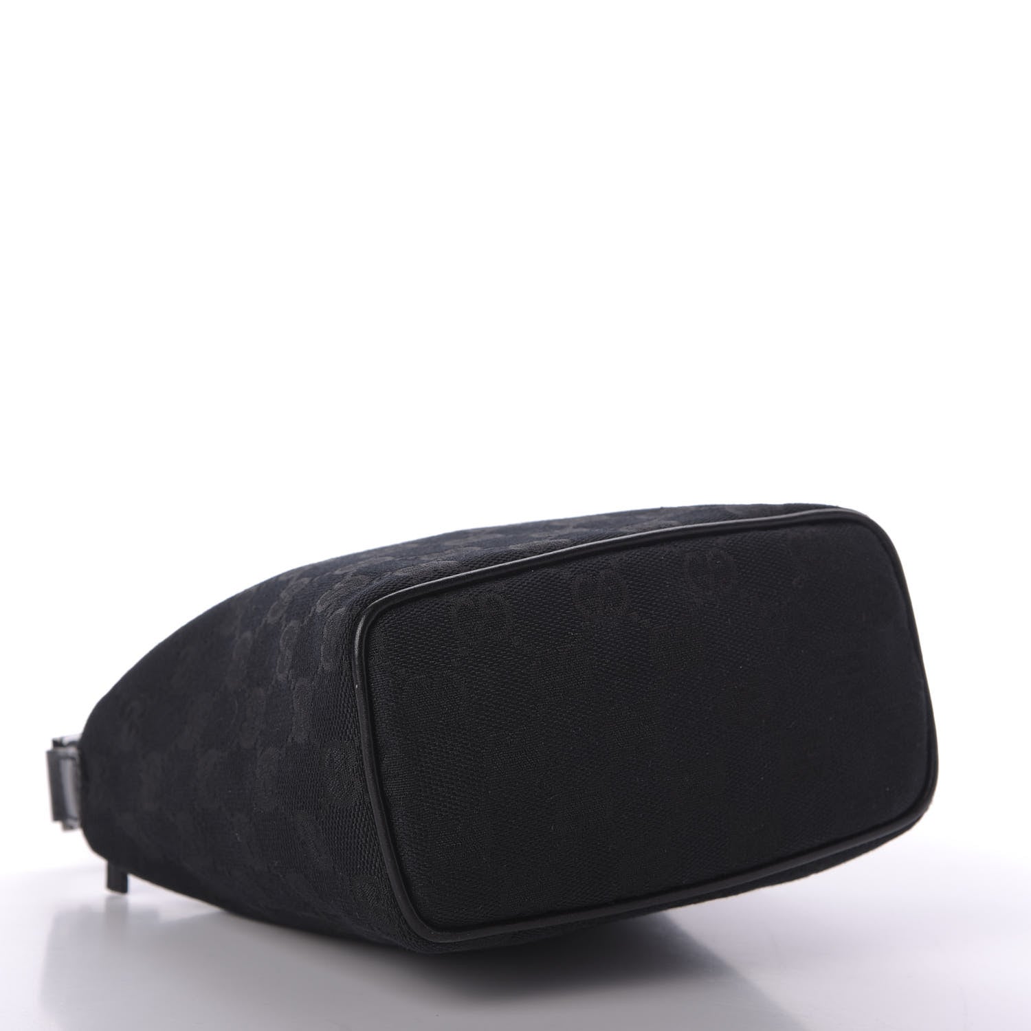 Gucci Monogram GG Pochette Shoulder Bag Black 4 of 9