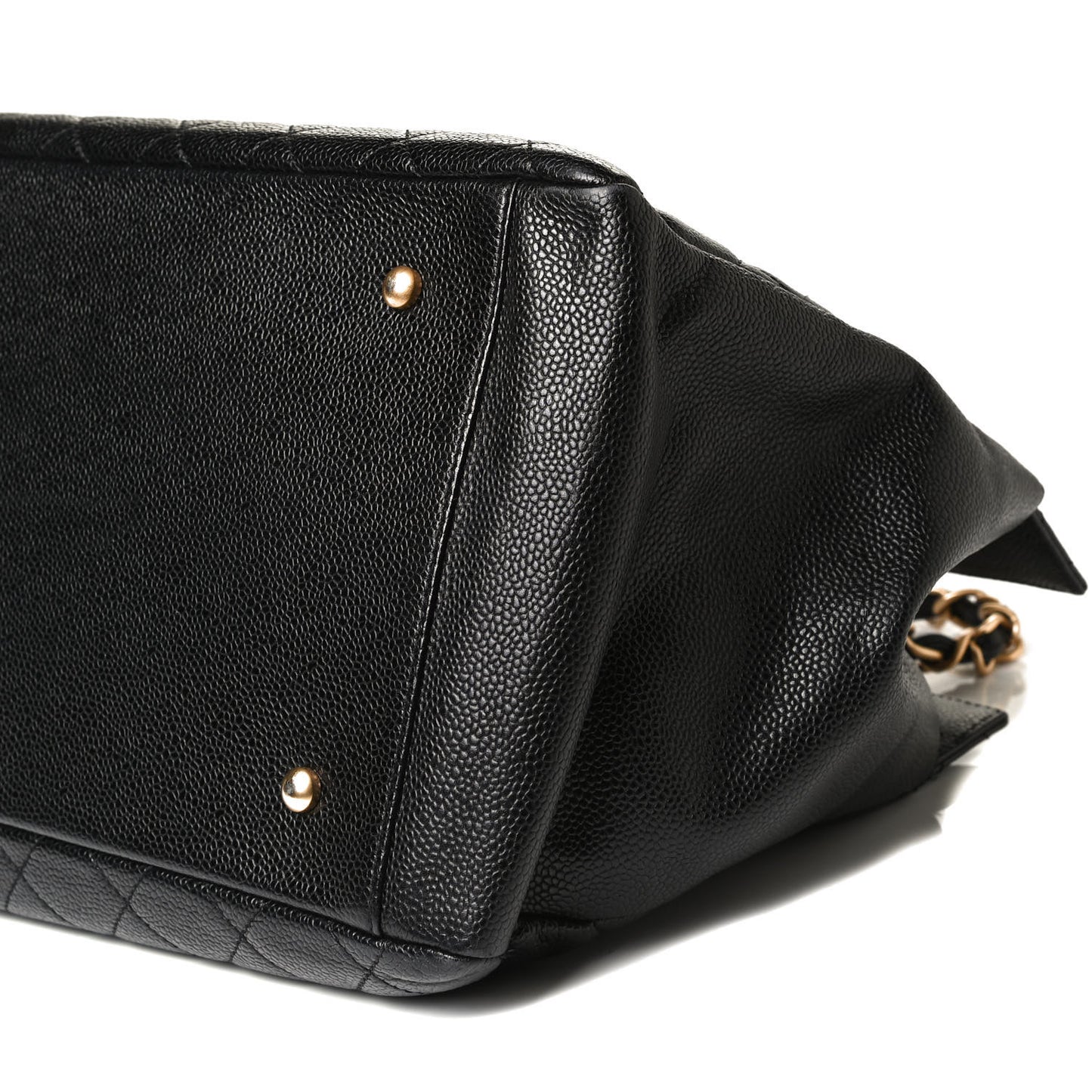 Caviar Quilted Grand Timeless Tote GTT Black