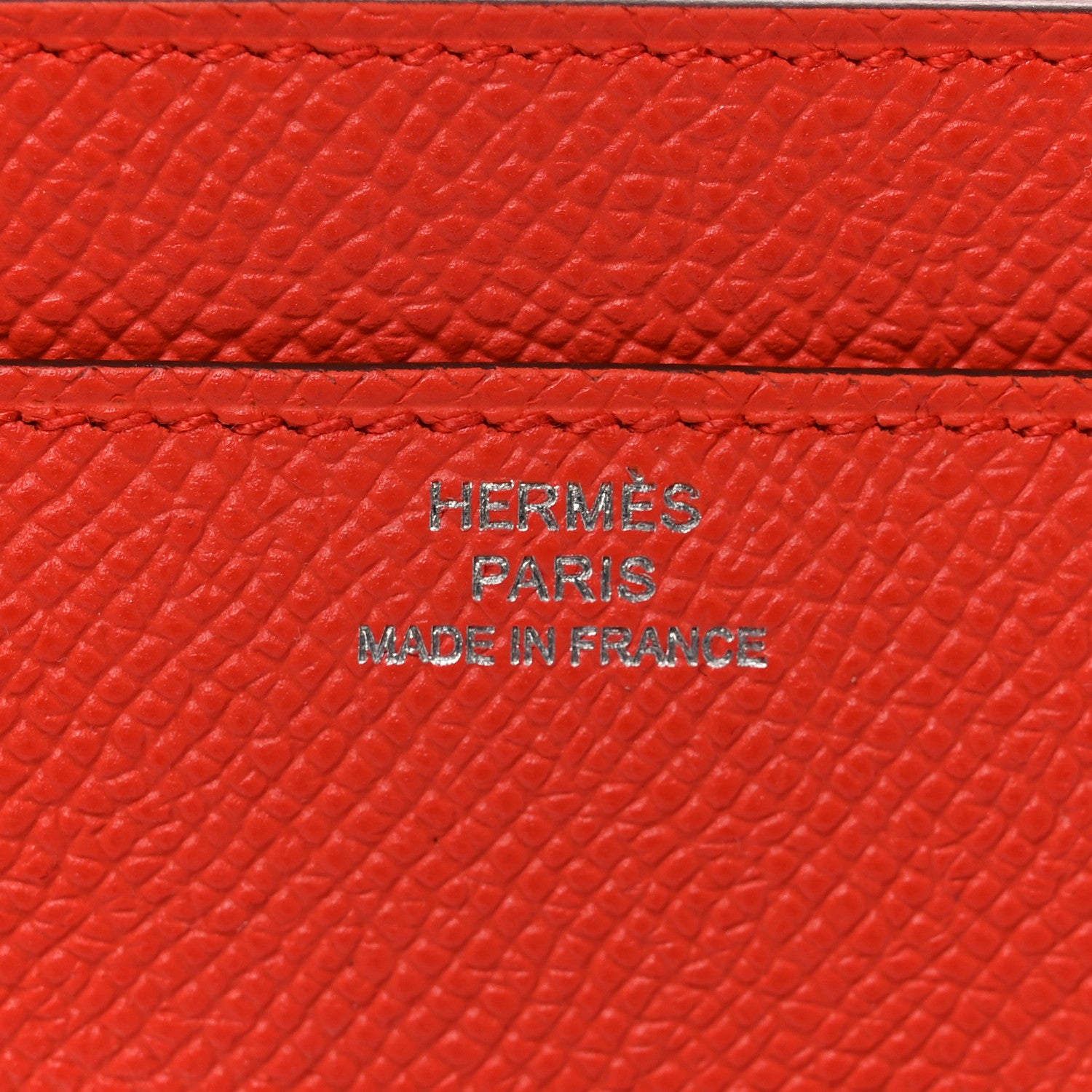 Hermes Epsom Constance Long Wallet Capucine 6 of 9
