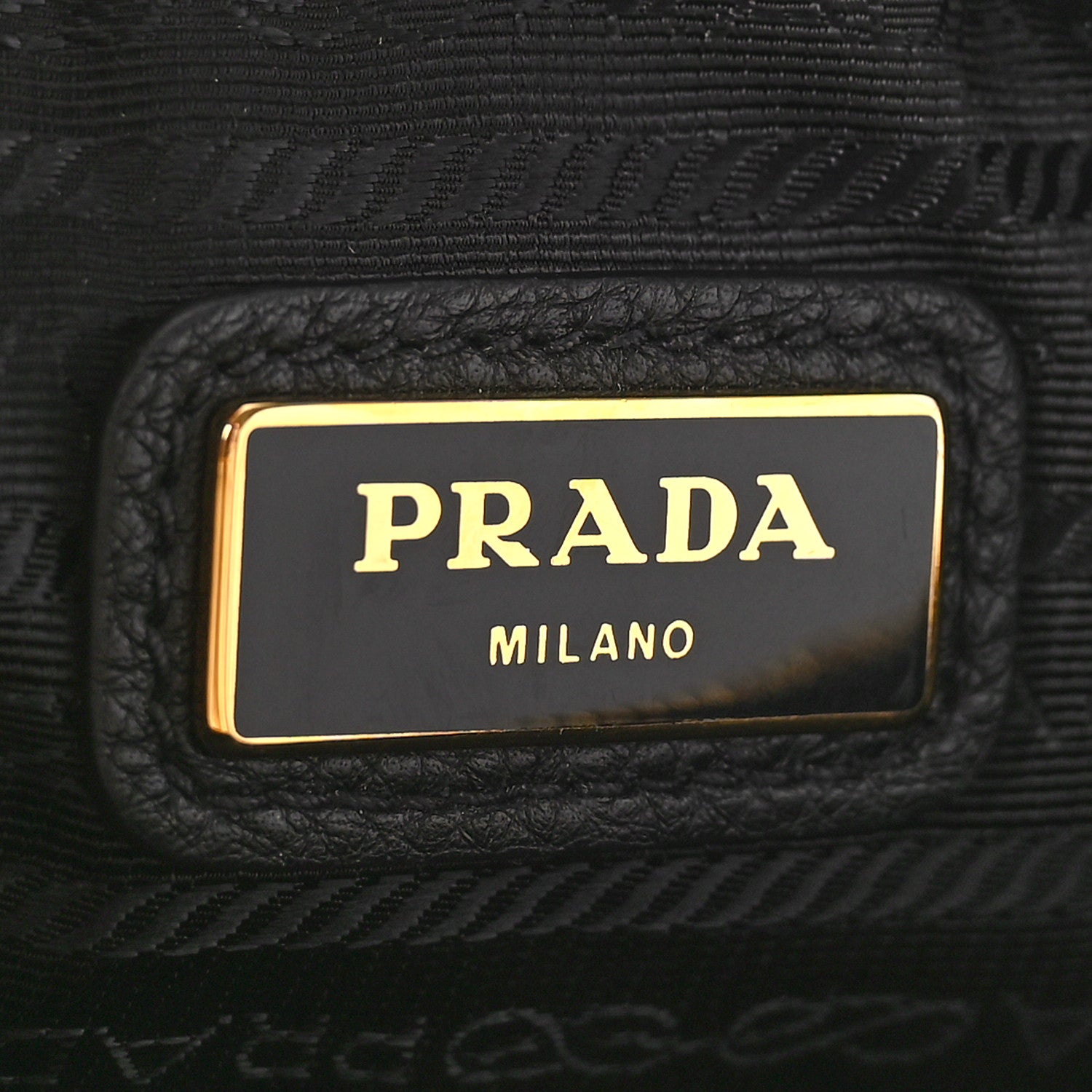 Prada Vitello Phenix Camera Bag Black 7 of 9