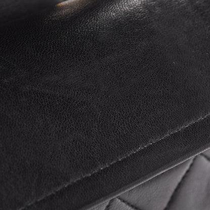 Chanel Lambskin Quilted Small Double Flap Black 10 of 11