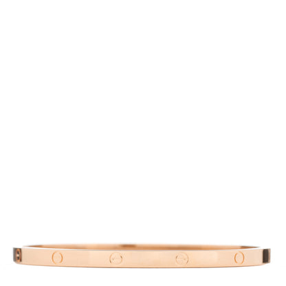 Cartier 18K Pink Gold Small LOVE Bracelet 16 1 of 5