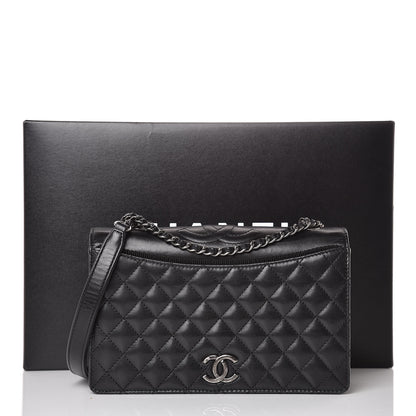 Chanel Calfskin Quilted Small Ballerine Flap Black 10 of 10