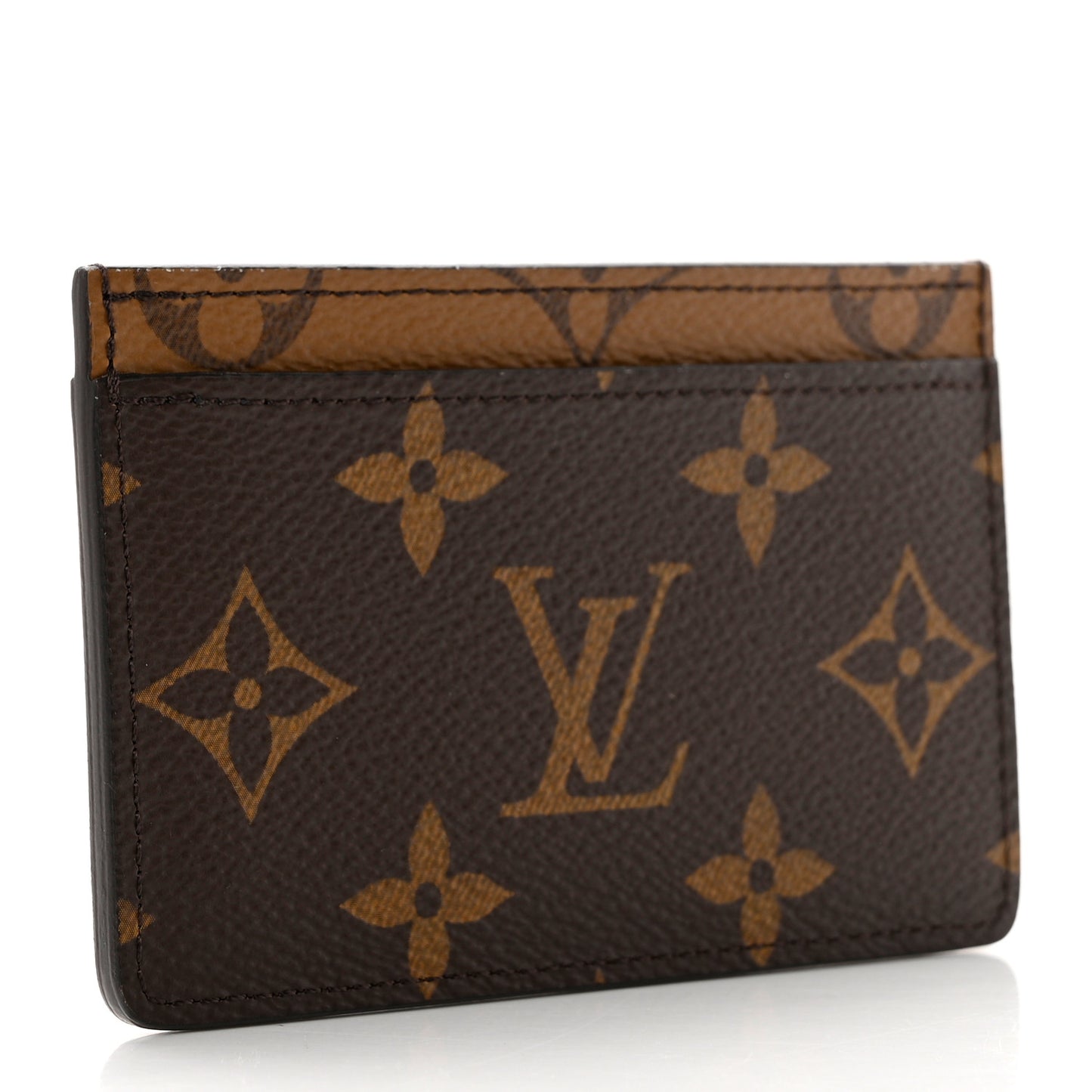 Reverse Monogram Card Holder