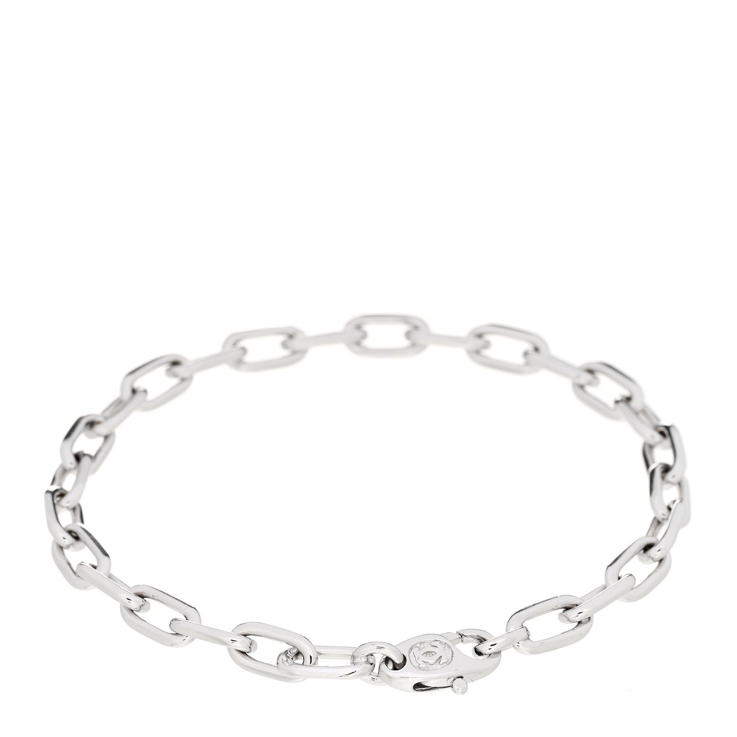 18K White Gold Santos de Cartier Bracelet