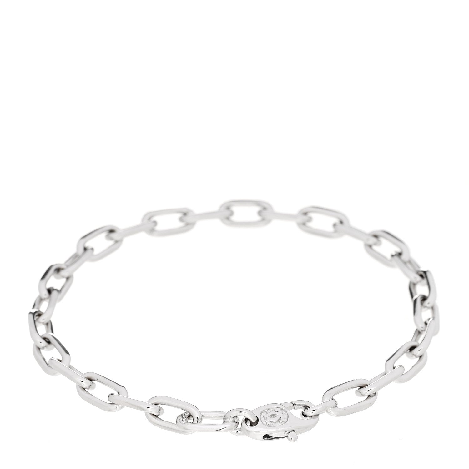 Cartier 18K White Gold Santos de Cartier Bracelet 2 of 4