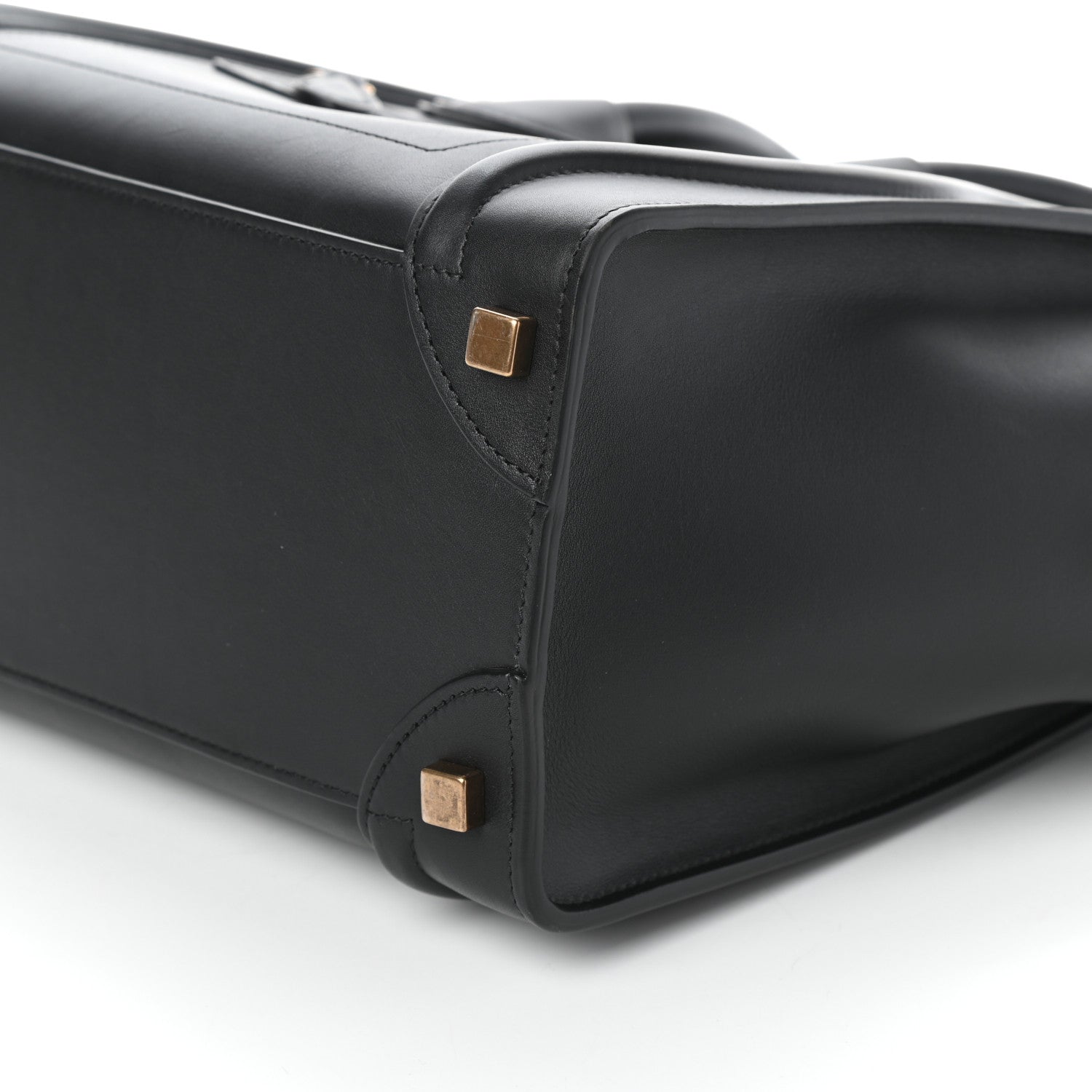 Celine Smooth Calfskin Micro Luggage Black 9 of 9