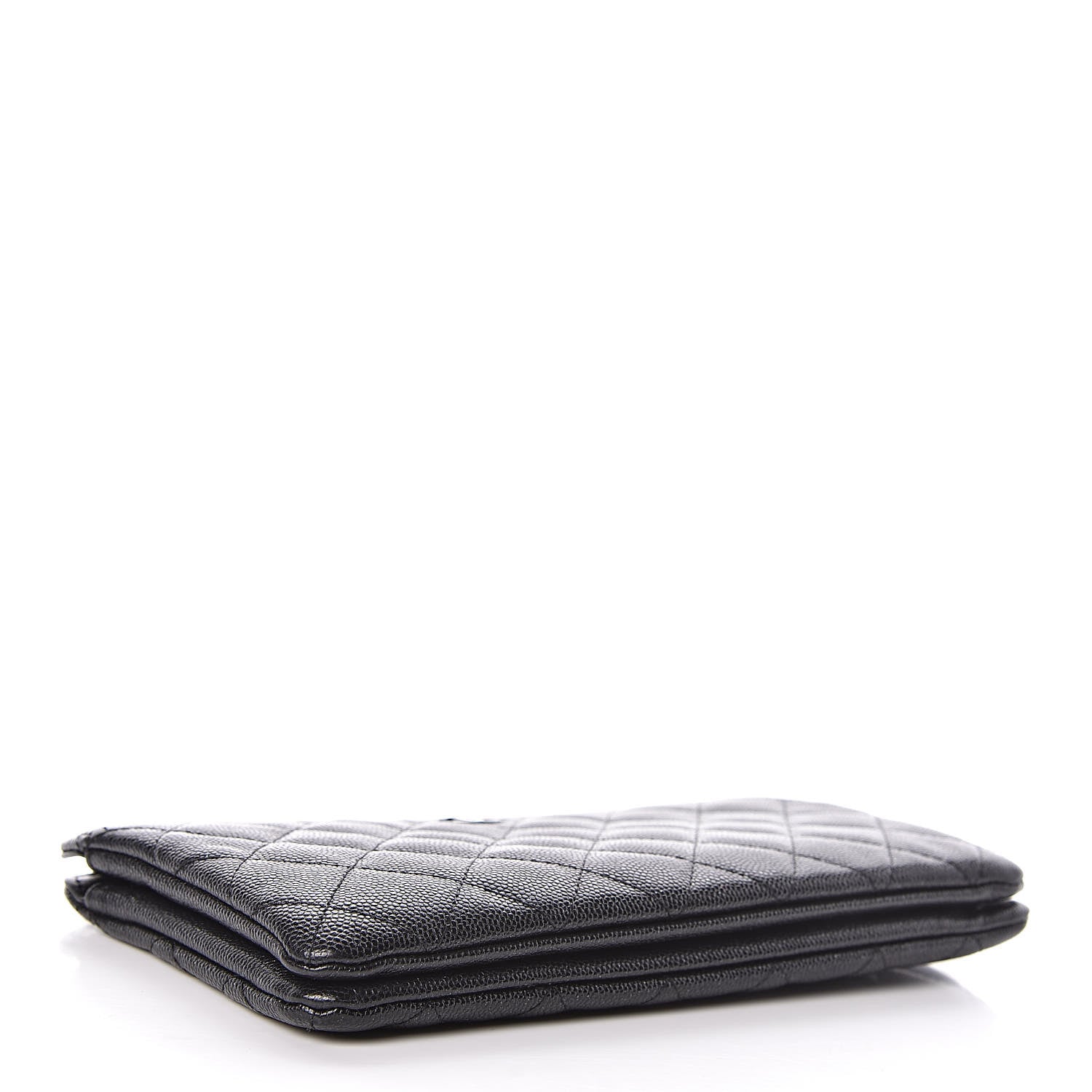 Chanel Caviar Quilted Small Zipped Pouch Black 4 of 8