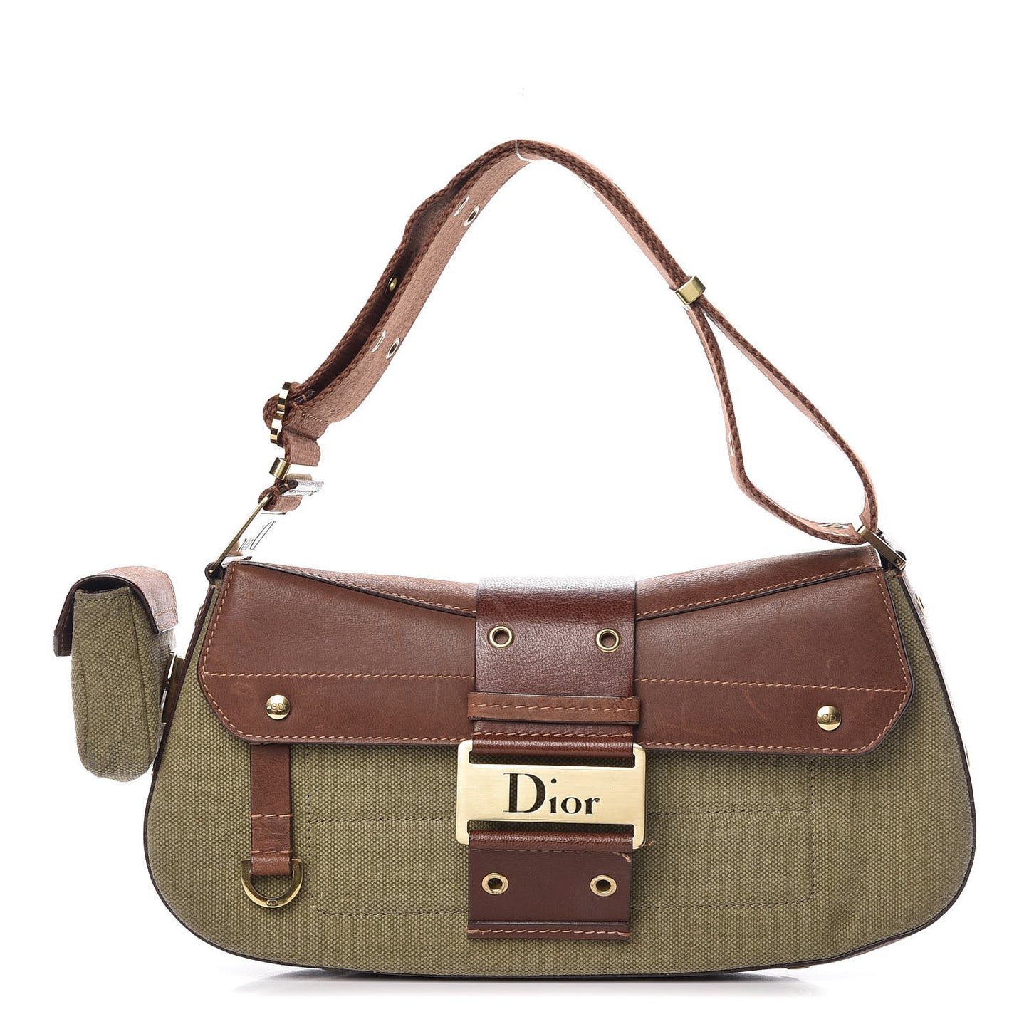 Canvas Calfskin Street Chic Columbus Ave Green