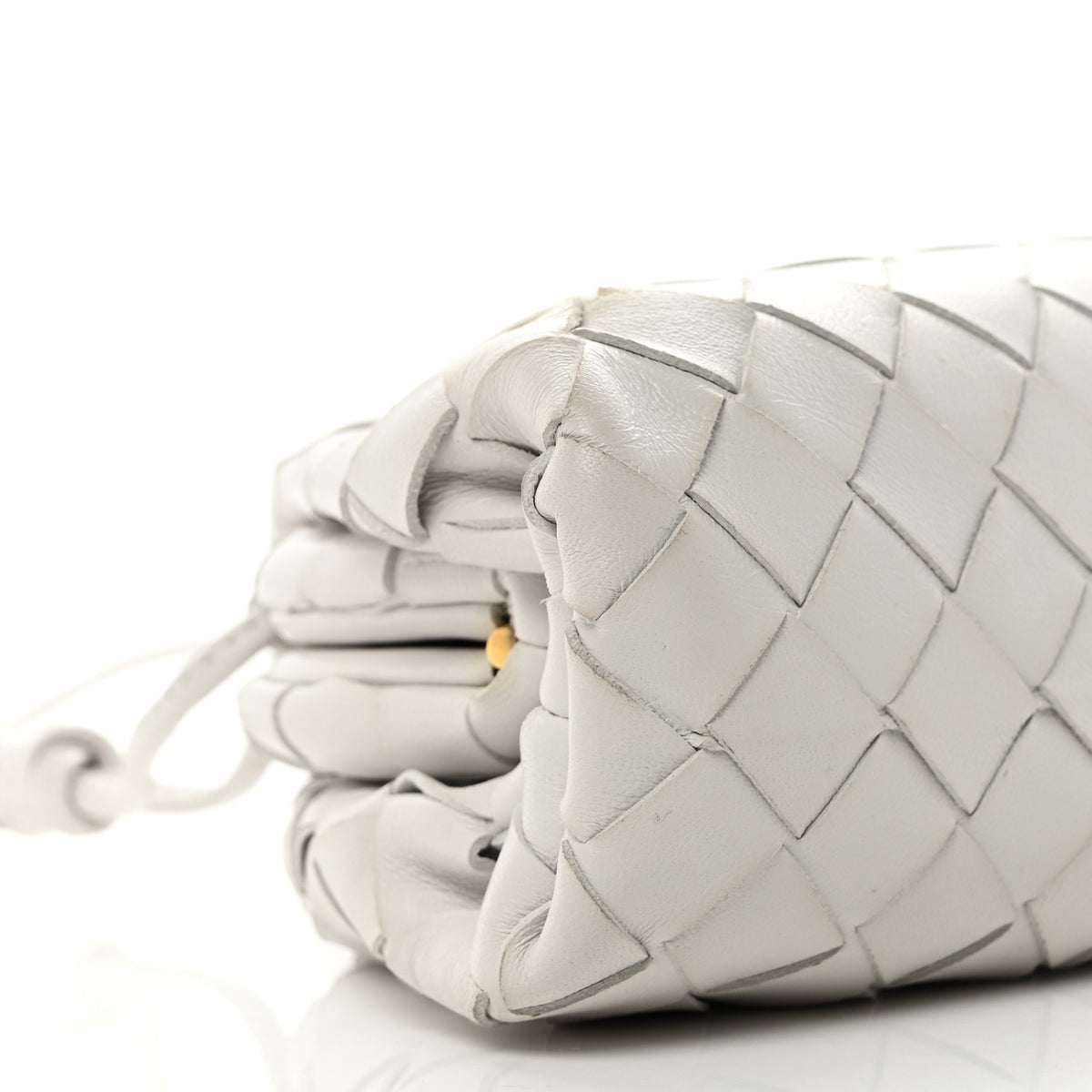 Nappa Intrecciato The Mini Pouch Chalk