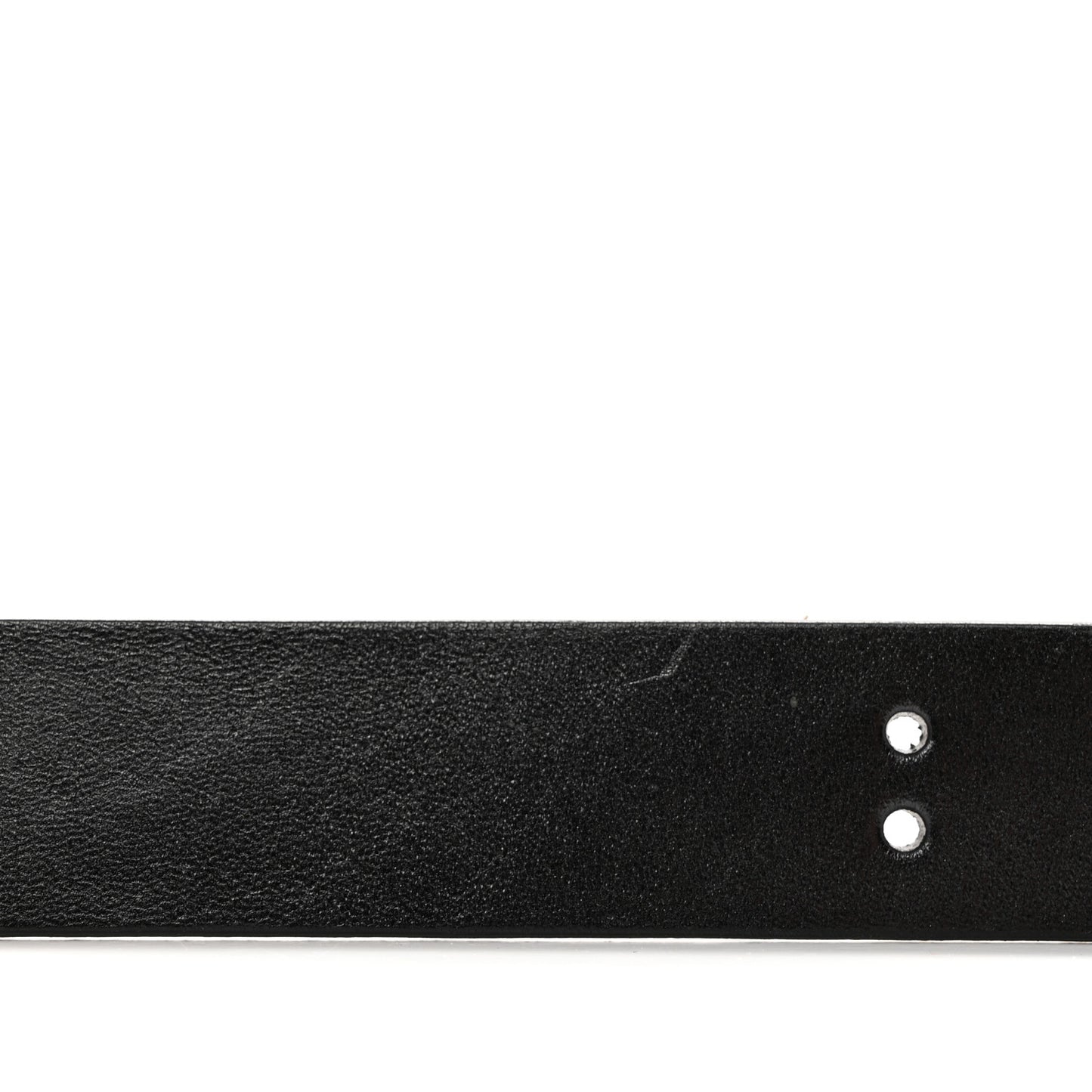 Calfskin Horsebit Buckle Belt 90 36 Black