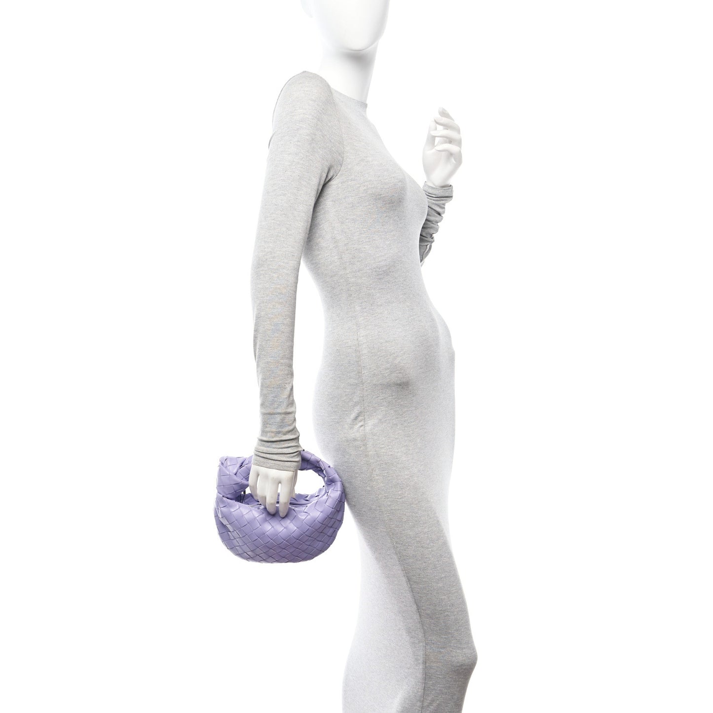 Nappa Intrecciato Mini Jodie Wisteria