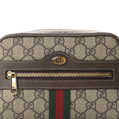 Gucci GG Supreme Monogram Web Small Ophidia Belt Bag 75 30 Dark Brown 10 of 10