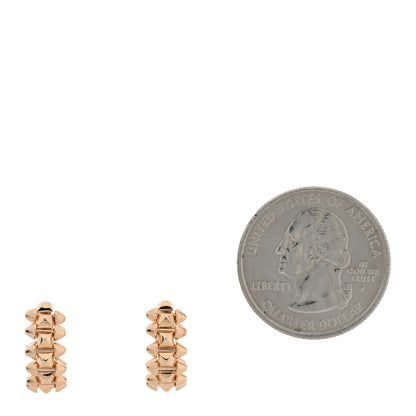 Cartier 18K Pink Gold Mini Clash de Cartier Earrings 2 of 5