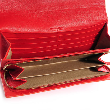 Bottega Veneta Nappa Intrecciato Continental Flap Wallet 5 of 8