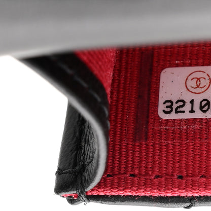 Chanel Lambskin Enamel Quilted Pending CC Flap Belt Bag Black 8 of 12