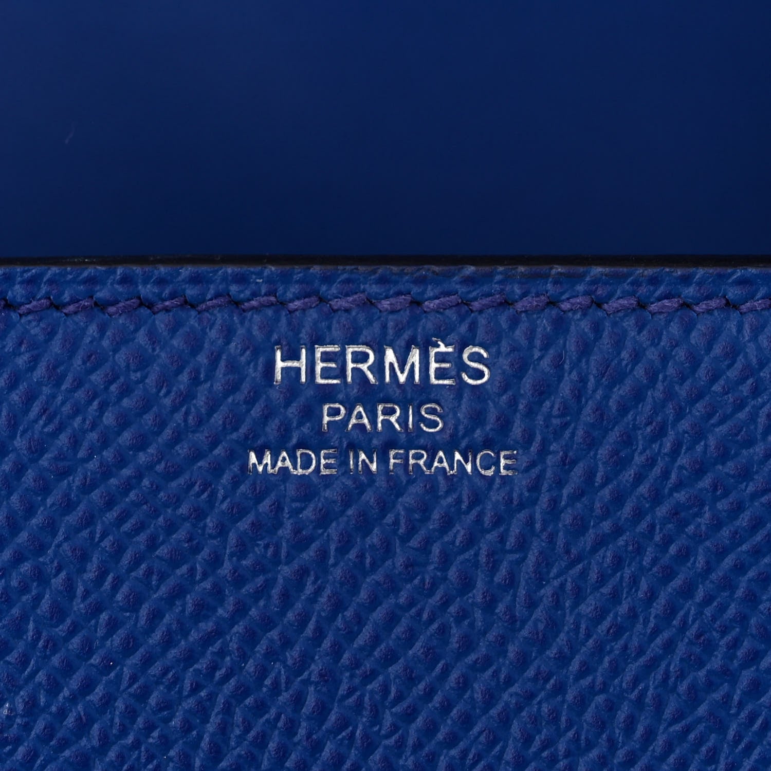 Hermes Epsom Mini Della Cavalleria Bleu Electrique 6 of 11