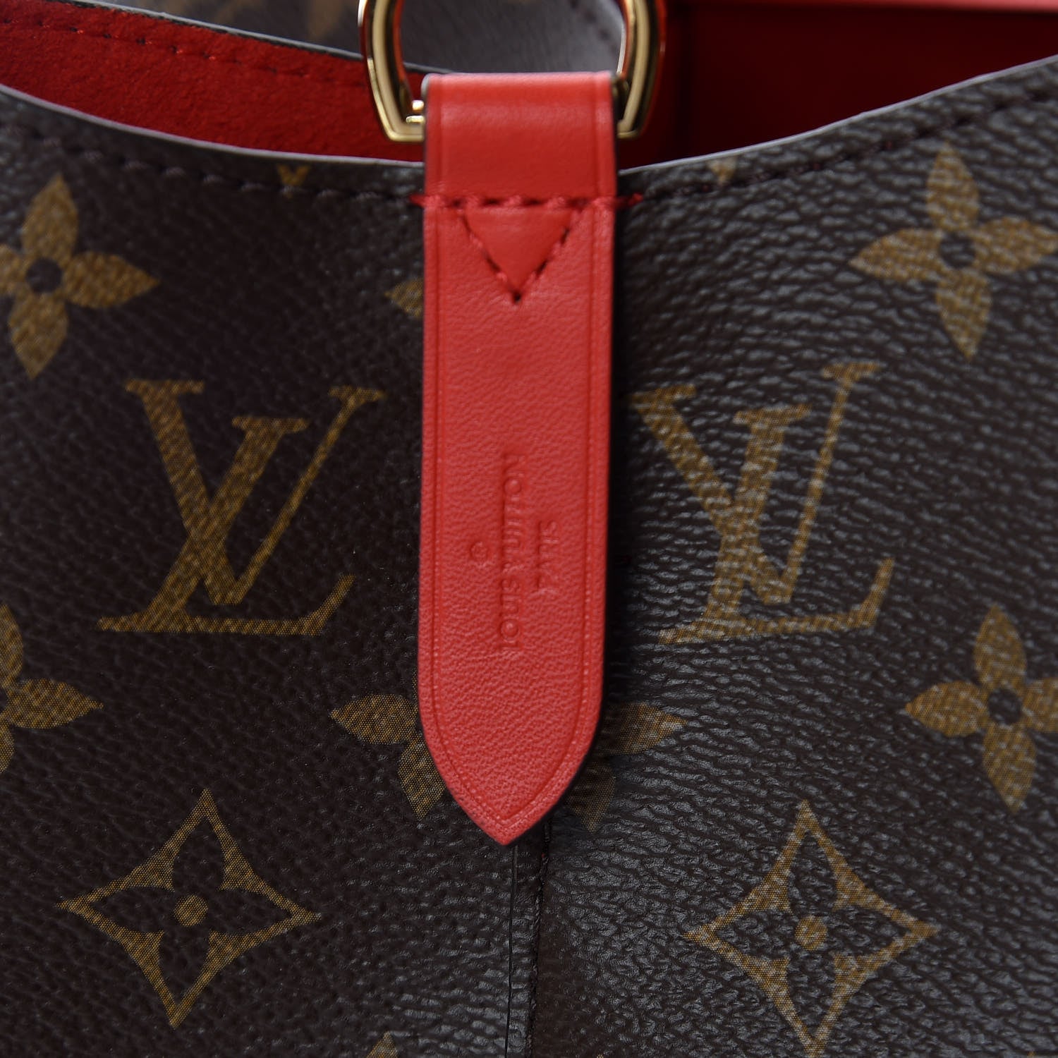 Louis Vuitton Monogram Neonoe MM Coquelicot 9 of 10