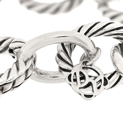 David Yurman Sterling Silver 12mm Large Oval Link Bracelet 3 of 3