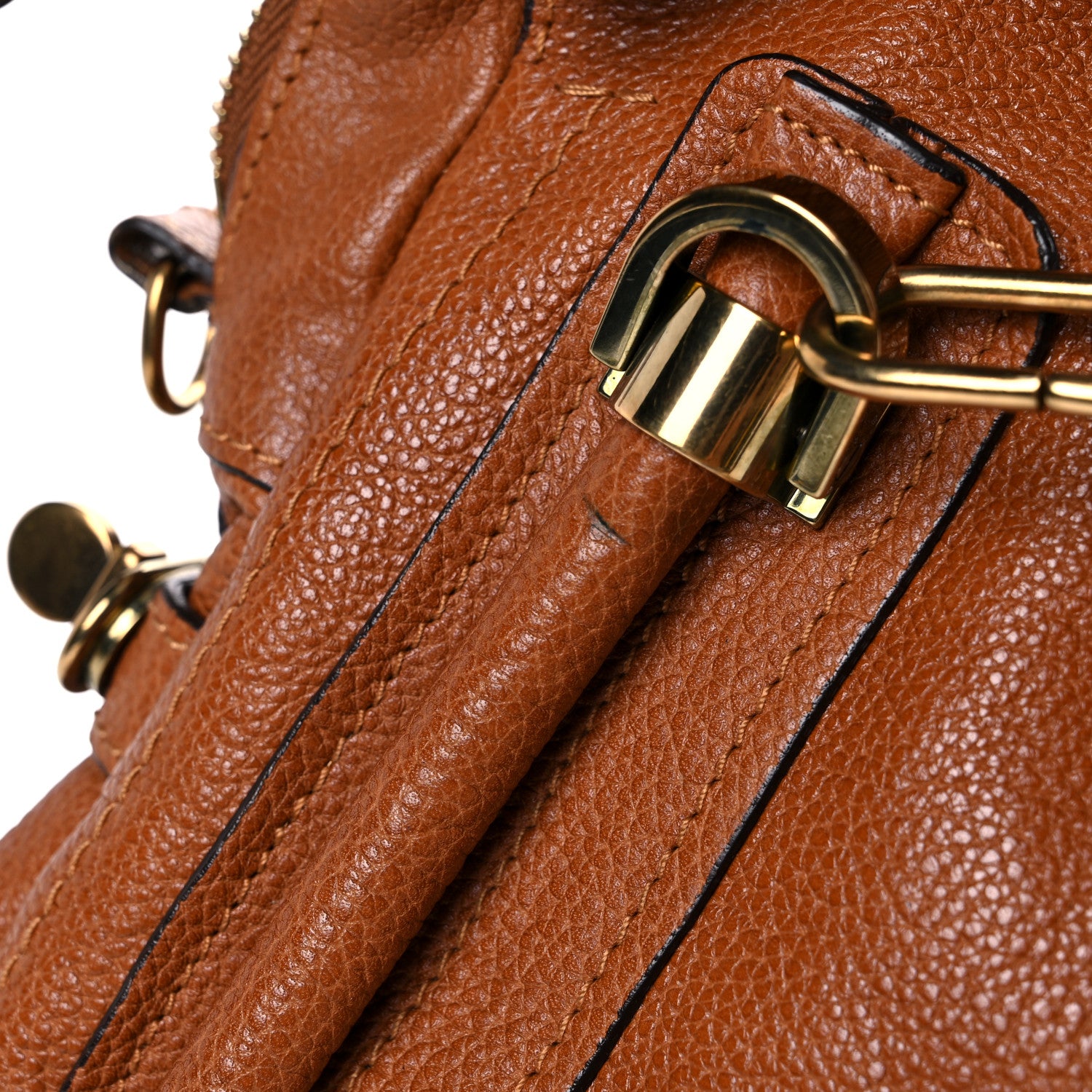 Chloe Calfskin Large Paraty Tan 21 of 23