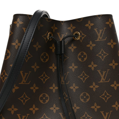 Louis Vuitton Monogram Neonoe MM Black 7 of 9