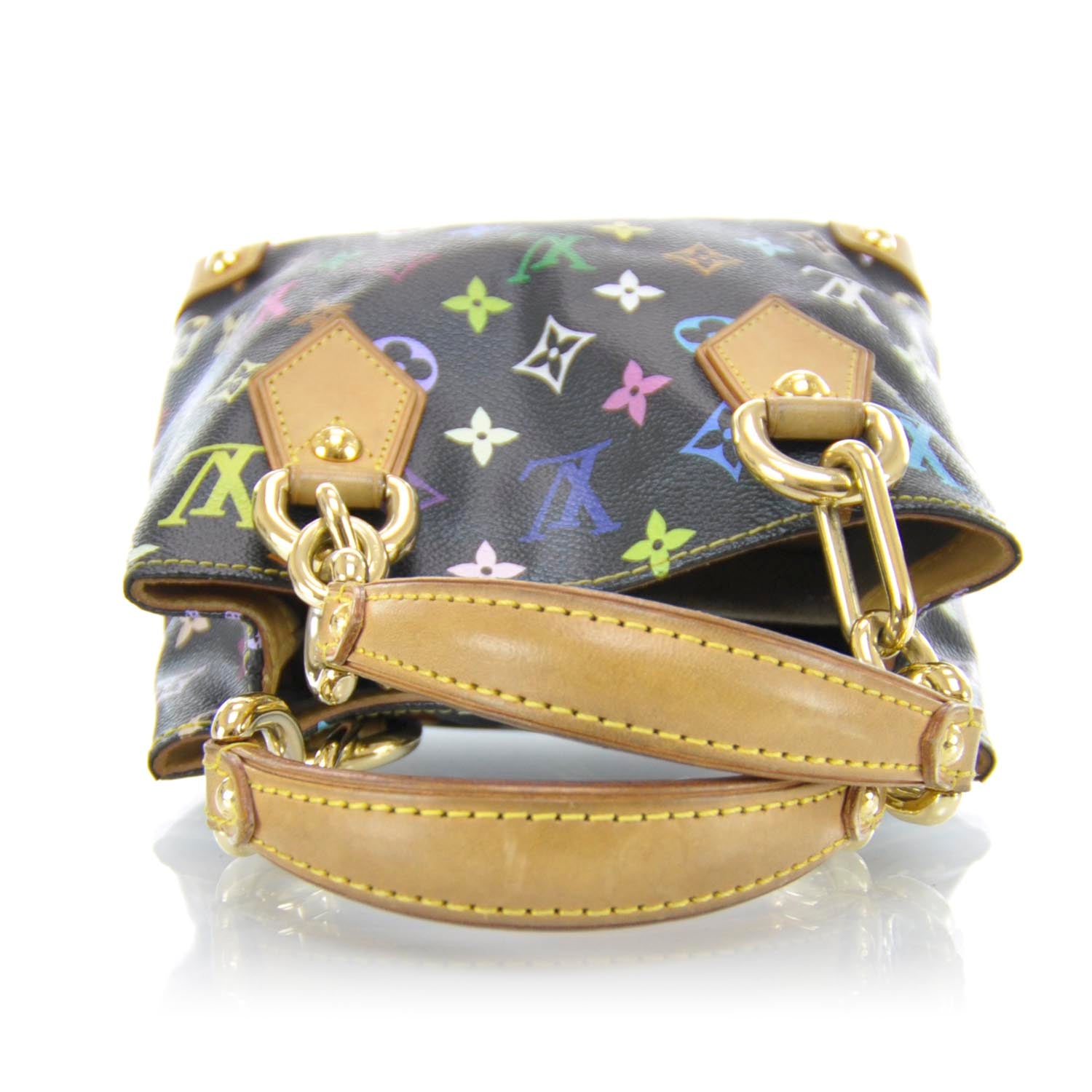 Louis Vuitton Monogram Multicolor Audra Black 4 of 9