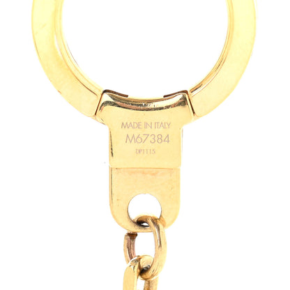 Louis Vuitton Malletage Flowers Bag Charm Key Holder 4 of 4
