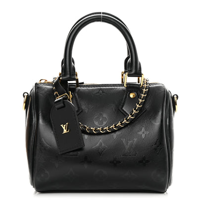 Louis Vuitton Monogram Ink Speedy BB Black 1 of 13
