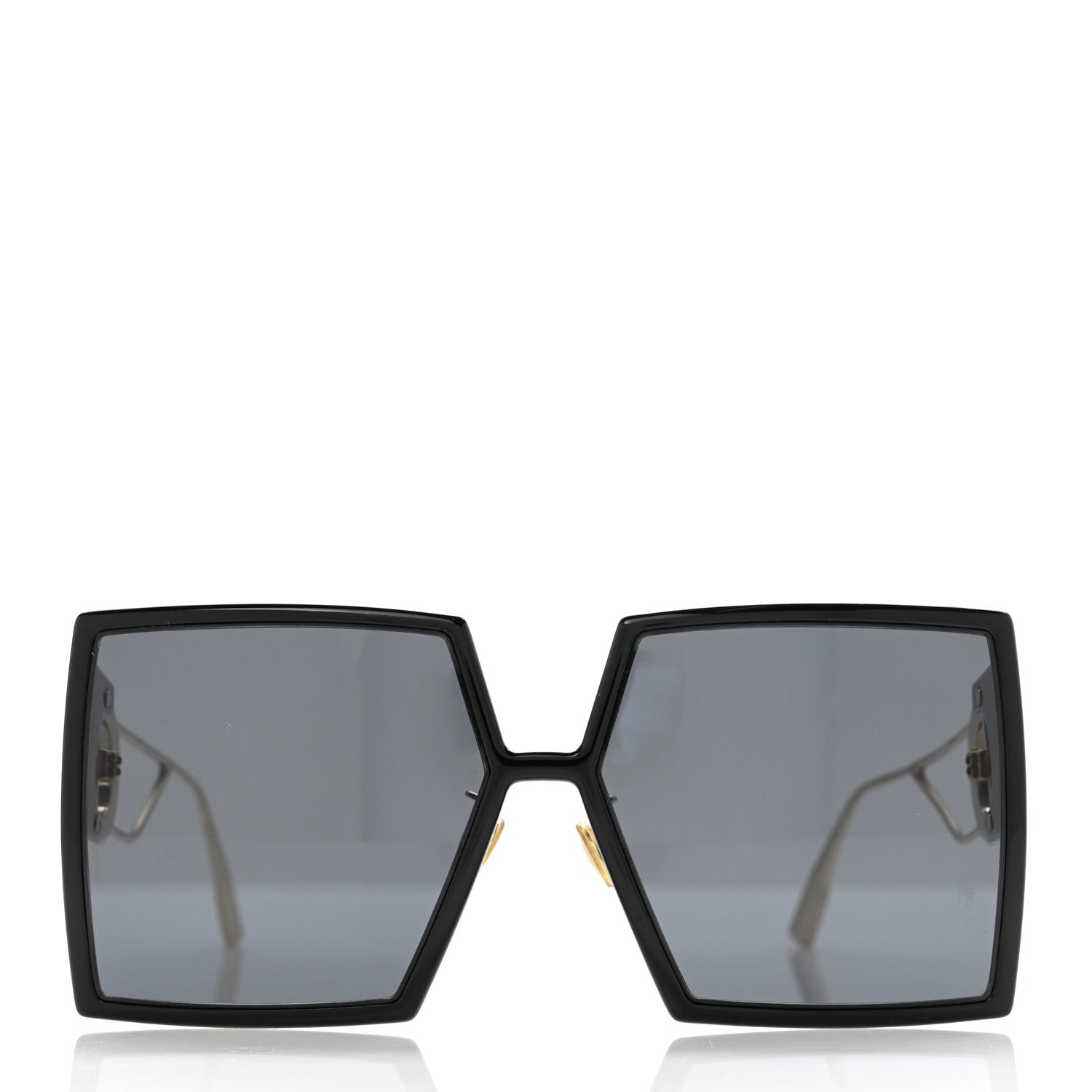 Christian Dior Square 30 Montaigne Sunglasses Black 2 of 6
