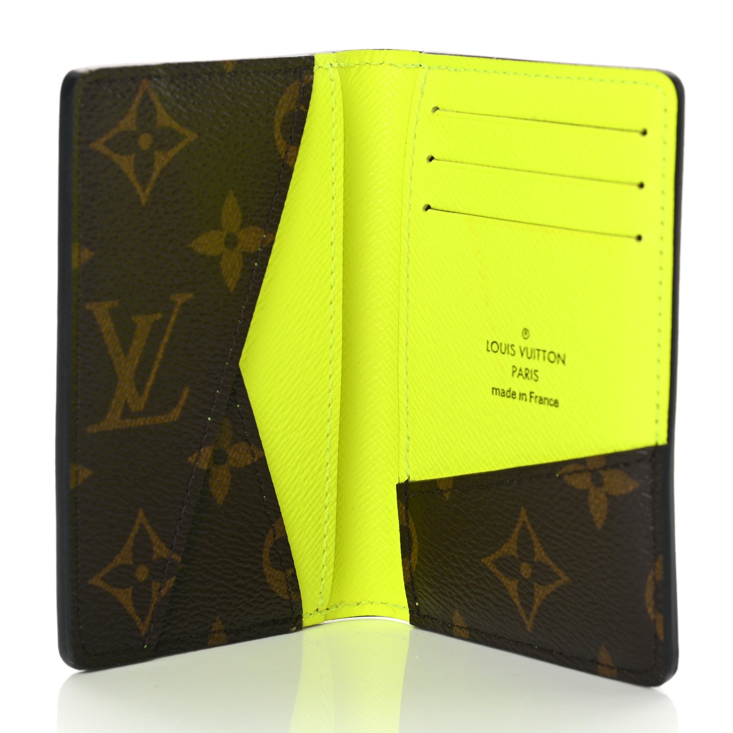 Louis Vuitton Monogram Pocket Organizer NM Yellow 6 of 8