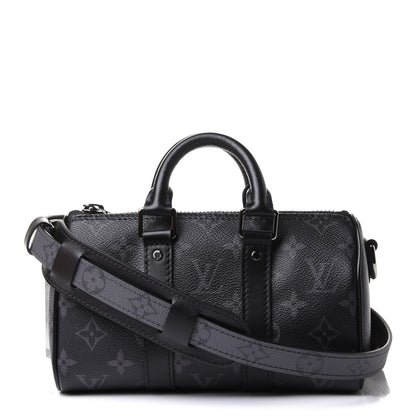 Louis Vuitton Reverse Monogram Eclipse Keepall XS Black 1 of 11